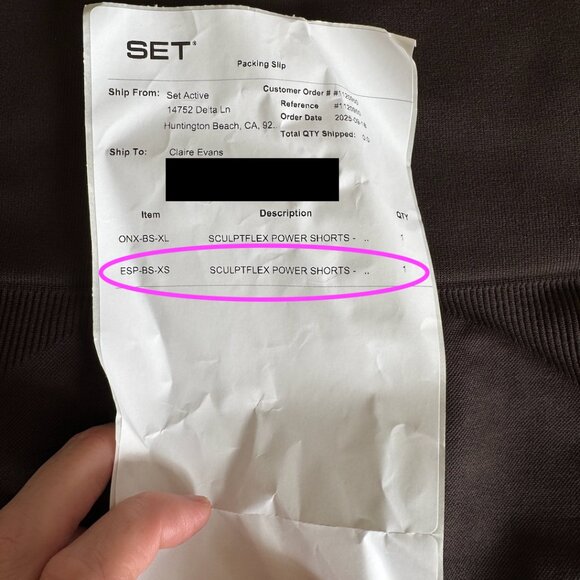 SET Active SCULPTFLEX® POWER SHORTS - ESPRESSO Size XSEspresso / XS - Picture 6 of 6